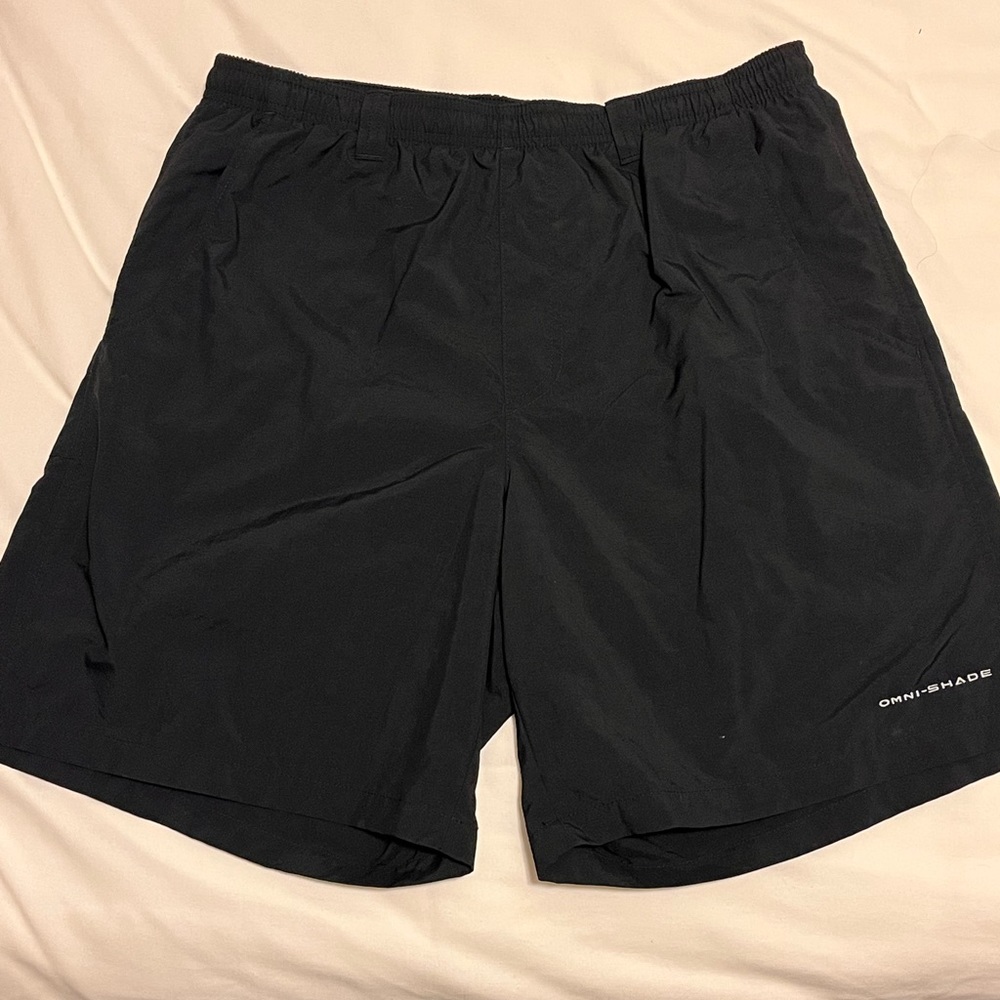Columbia Omnishade Mens Casual/Swim Shorts- Black